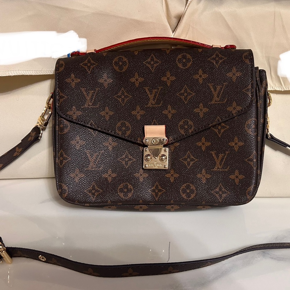 Designer Inspired Classic Monogram Crossbody Bag